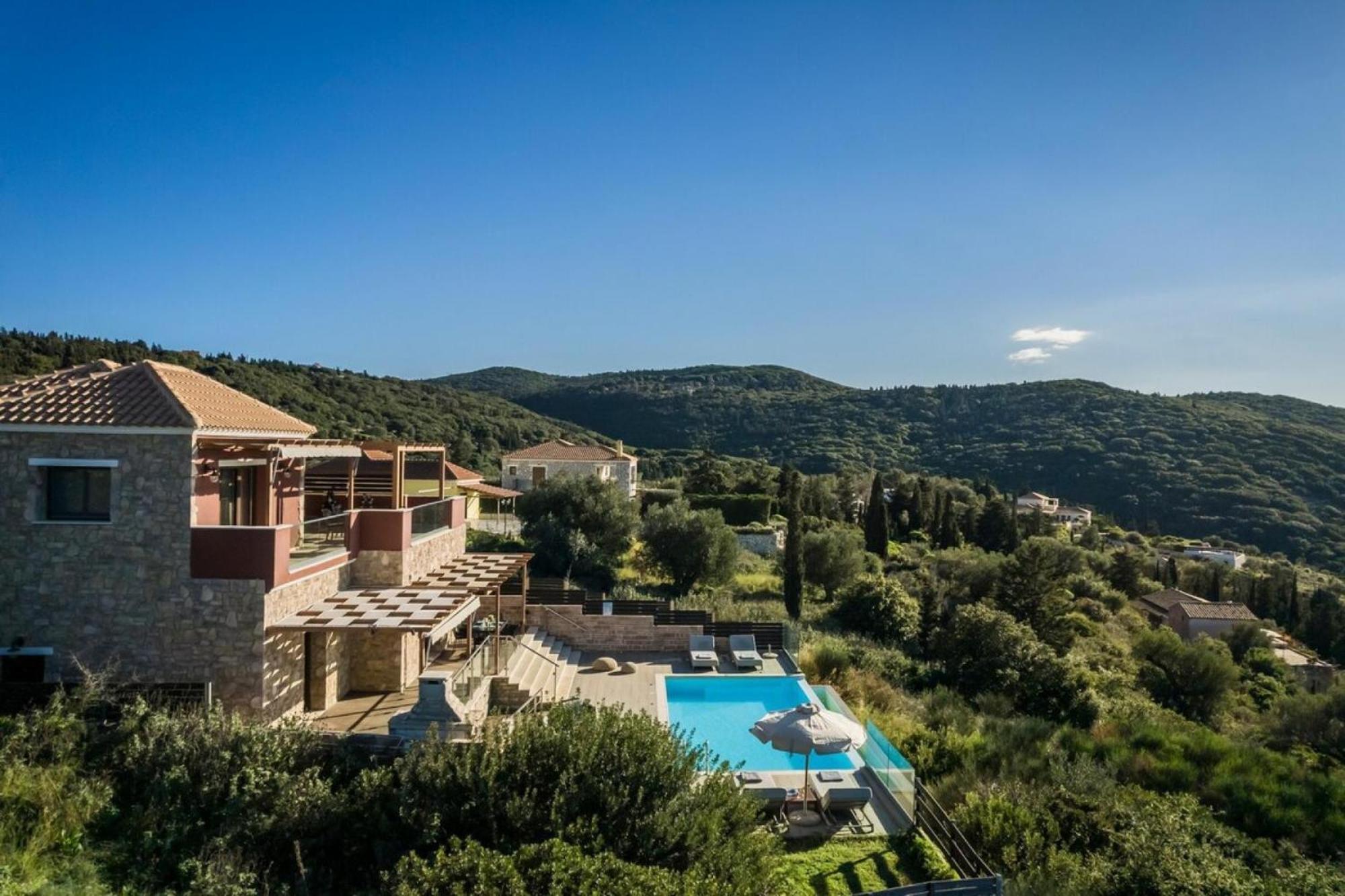 Entheos Private Villa Fiskardo Kefalonia Greece Exterior foto